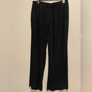Old Navy Black High-Rise Wide-Leg Pants